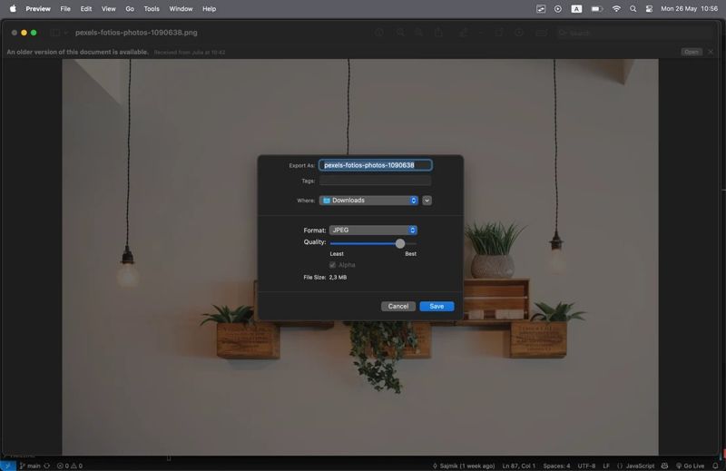 Compress Image Mac Preview
