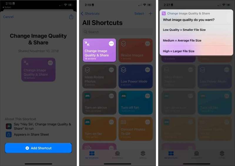 Download A Prebuilt Shortcut