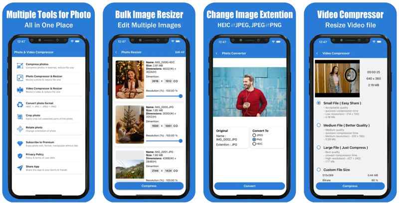 Afbeelding comprimeren Grootte KB