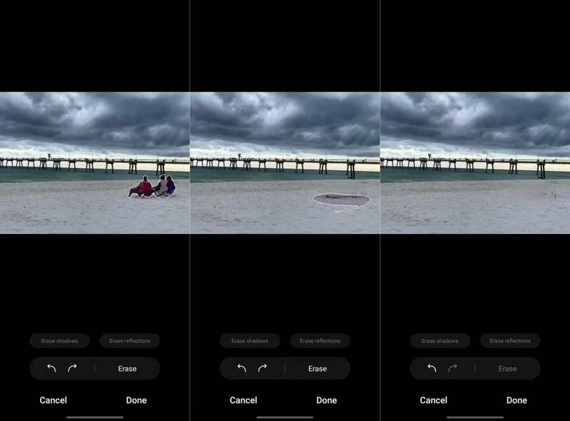 Object Eraser Tool in Samsung Gallery App