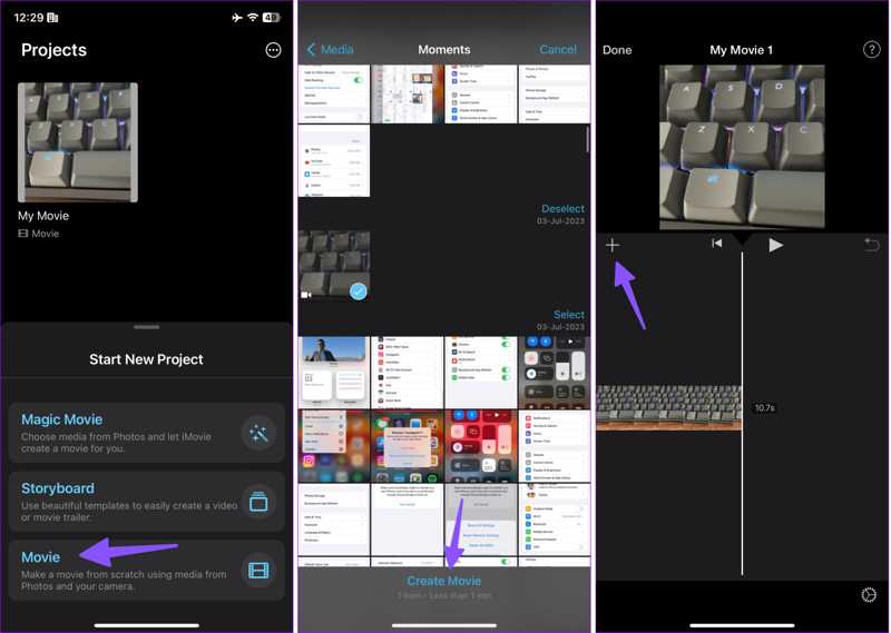 Add Video Imovie