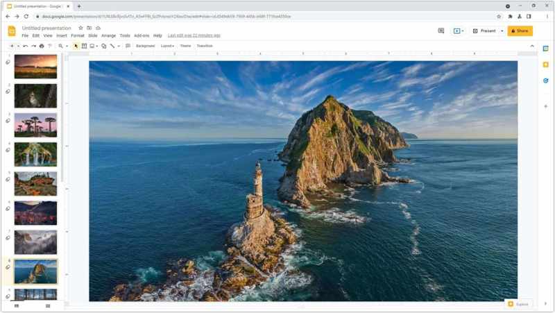 Slideshow Google Slides