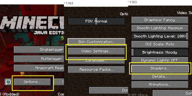 Options Shader