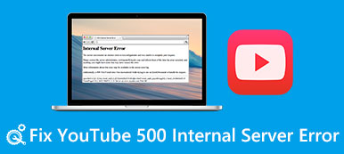 YouTube 500 belső kiszolgálóhiba