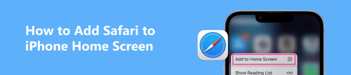 Add Safari to iPhone Home Screen