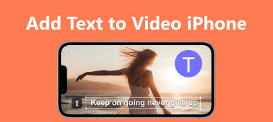 Adicionar texto ao iPhone de vídeo