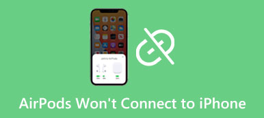 Airpods vil ikke koble til iPhone