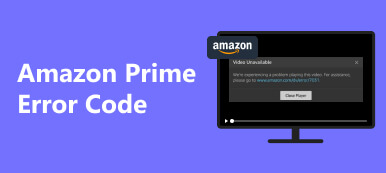 Erreurs vidéo Amazon Prime