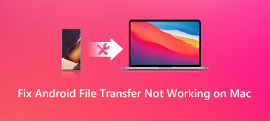 Android File Transfer werkt niet