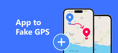 GPSを偽装するアプリ