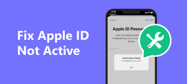 Apple-ID er ikke aktiv