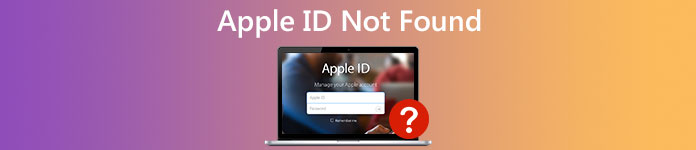 Apple ID não encontrado