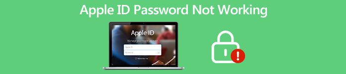 Az Apple ID jelszó nem működik