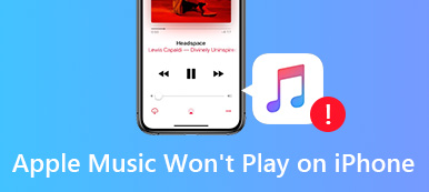 Apple Music spelar inte på iPhone