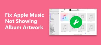 Hudba Apple nezobrazuje kresbu alba