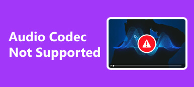 Аудиокодек не поддерживается