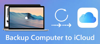 iCloudへのバックアップコンピュータ