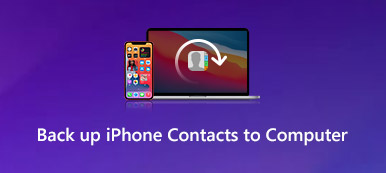 Maak een back-up van de iPhone-contacten op de computer