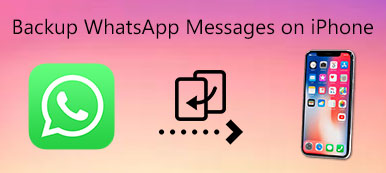 Back-up WhatsApp-berichten op iPhone