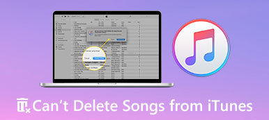 Impossible de supprimer de la musique d'iTunes