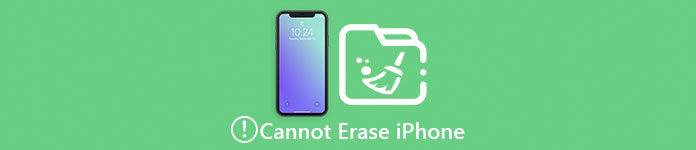 Cannot Erase iPhone