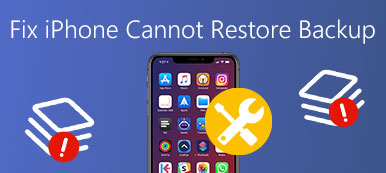 Kan inte återställa iPhone Backup
