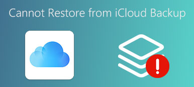 Не удается восстановить из резервной копии iCloud