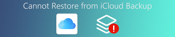 No se puede restaurar desde iCloud Backup