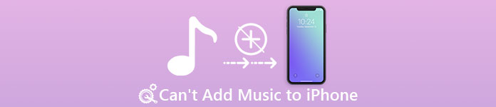 Nem lehet zenét hozzáadni iPhone-hoz