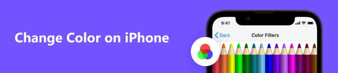 Zmień kolor na iPhonie
