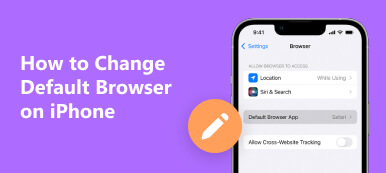 Změňte a nastavte Safari nebo Chrome jako výchozí prohlížeč na iPhone