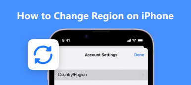 Hvordan endre region på iPhone