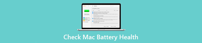 Controleer de batterijstatus Mac