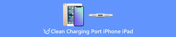 Tisztítsa meg az iPhone iPad töltőportját