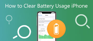 Hur man rensar batterianvändning iPhone