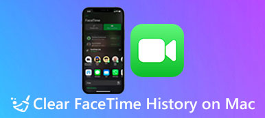 Rensa FaceTime-historik på Mac