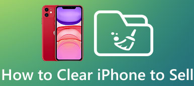 Vyčistit iPhone prodávat