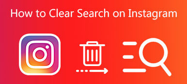 Effacer l'historique de recherche Instagram