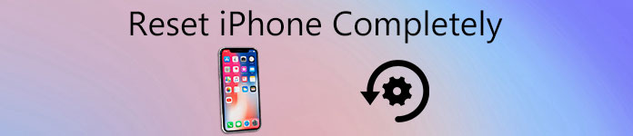 How to completely reset iphone to factory settings
