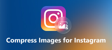 Komprimer bilder for Instagram