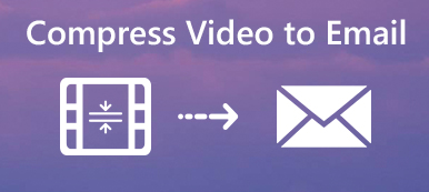 Komprimere video for e-post