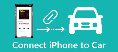 Sluit de iPhone aan op de auto