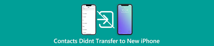 Os contatos não foram transferidos para o novo iphone