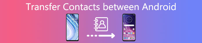Contacten van Android naar Android