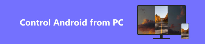 Hallitse Androidia PC:ltä