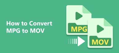 Comment convertir MPG en MOV