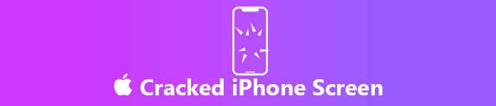 iPhoneの画面割れ