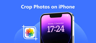 Beskjær bilder på iPhone