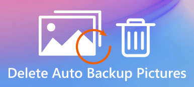 Ta bort automatisk backup bilder