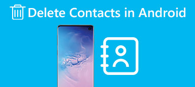 Löschen Sie Kontakte in Android